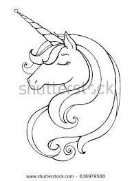 Unicorn Magical Animal Vector Artwork Black And White Coloring Book Pages For Adults And Kids Love Unicorn Painting Unicorn Drawing Unicorn Coloring Pages