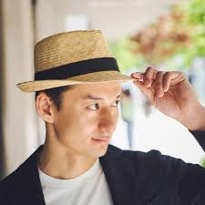 (Tanaka Hat) NOAH UKH005 Made in Japan Straw Medium Folding Hat