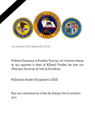 Retrouvez plusieurs millions d'avis de décès à l'aide du moteur de recherche proposé par geneanet. Faily V On Twitter Rp Avis De Deces Mr Le President Tony Glandyl Ex Gouverneur Elu Nous A Quitte Hier A 23h30