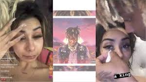 His official cause of death has yet to be announced; Juice Wrld Girlfriend Crying Juice Wrld S Girlfriend Ally Lotti Speaks Out On The Rapper S Death Legends Never Die Out Now