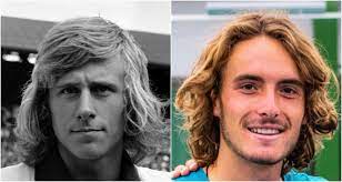 Τηλεοπτικά από eurosport 1 και ερτ 3. Oi Fwtografies Poy Apodeiknyoyn Oti O Stefanos Tsitsipas Kai O Mpiorn Mporgk Einai Mallon To Idio Atomo Fashion Style Inspiration Style