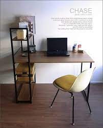 ラック付きデスク 木製レトロシンプル本棚モダン北欧カリモク インテリア 雑貨 家具 scandinavian nordic desk 18800yen 〆04月27日 インテリア 家具 インテリア 家具のアイデア