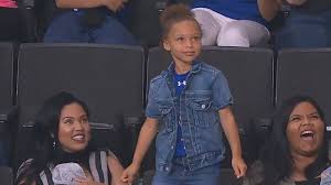 During the democratic national convention, stephen and ayesha curry have a see jack ma's first public appearance in months. Stephen Curry S Daughter Riley Steals The Show With Dance Moves Lakers Vs Warriors Youtube
