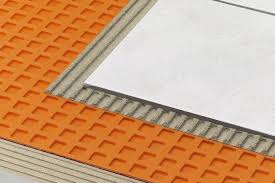 Sloped profiles transition tile to flooring/concrete. Schluter Ditra Ditra Xl Uncoupling Ditra Membranes Schluter Ca