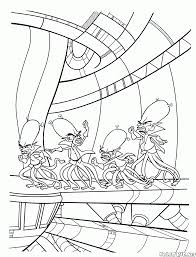 Alien 77 characters printable coloring pages. Coloring Page Galaktozar Clones