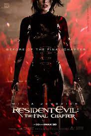 Resident Evil The Final Chapter 2016 Stars Wentworth Miller Milla Jovovich Sienna Guillory Resident Evil Resident Evil Movie Resident Evil Alice