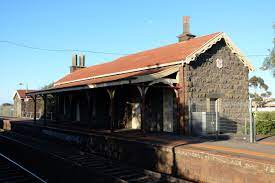 Beautiful Bluestone Building At Little River Railway Station Near Geelong Victoria Geelong Victoria Australia Little River