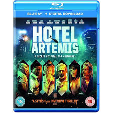 Amazon.com: Hotel Artemis : Jodie Foster, Sterling K. Brown, Sofia  Boutella, Jeff Goldblum, Jeff Goldblum & the Mildred Snitzer Orchestra,  Brian Tyree Henry, Jenny Slate, Zachary Quinto, Charlie Day, Dave Bautista,  Kenneth