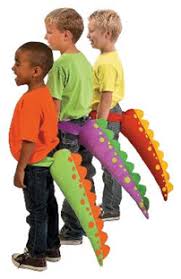 The other person will start where their basket is placed. Funtastic Dinosaur Party Games