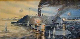 Additionally, what was the outcome of monitor vs merrimack? Ships Of Iron And Wills Of Steel Part I Weapons And Warfare