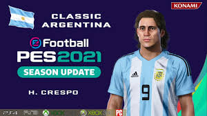 Born 5 july 1975) is an argentine professional football coach and former player. H Crespo Face Stats Classic Argentina How To Create In Pes 2021 Youtube