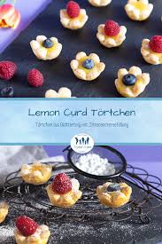 Lemon Curd Tortchen Zitronentortchen Aus Blatterteig Fingerfood Fur Das Kuchenbuffet Oder Susse Leckerei Fur Vale Susses Fingerfood Fingerfood Party Happchen