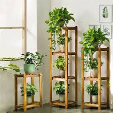 Wood Bamboo Metal Shelf Flower Pot Plant Stand Rack Garden Indoor Outdoor Patio Ebay Wooden Plant Stands Plant Stand Plant Decor Indoor