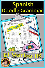 Spansih Verb Ir To Go Spanish Verbs World Language Classroom How To Speak Spanish