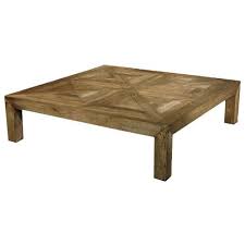 Rustic reclaimed wood large square coffee table by yonderyearsshop. Birkby Rustic Lodge Natural Elm Parquet Square Coffee Table In 2021 Coffee Table Large Square Coffee Table Coffee Table Square
