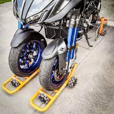 Yamaha Niken Rolling Stands Video Motorcycle Storage Motorcycle Equipment Concept Motorcycles