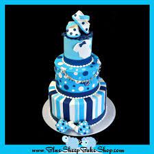 Blue Baby Shower Cake Baby Shower Cakes Blue Baby Shower Cake Shower Cakes
