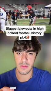 Biggest Blowouts in High School Football History: Part 4