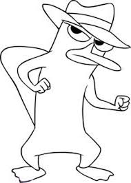 Print out cartoon agent p disney character coloring pages for kids. 26 Best Ideas For Coloring Agent P Coloring Pages