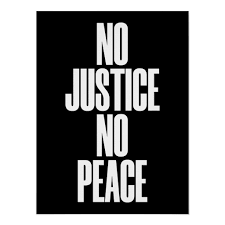 No Justice No Peace Poster Zazzle Com In 2020 Peace Poster Peace Justice