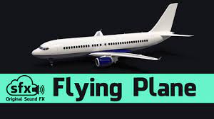 Flying Plane Sound Effect Youtube