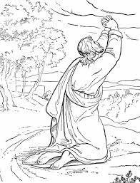 To derive power jesus did not need new words; Jesus Is Tempted Coloring Page Coloring Pages