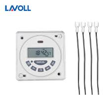 Interruptor Temporizador Programmable Timer Time Switch Relay Light Timer Programmable Relay Din Rail Timer Timer Ac With Images Lights Timer Electrical Equipment Timer