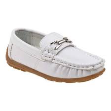 Boys Josmo O 19119b Loafer Size 4 M White