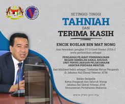 Acara syukuran kenaikan pangkat yang dirangkaikan dengan wisuda purna bhakti. Jhev Atm Ucapan Tahniah Di Atas Kenaikan Pangkat Encik Facebook
