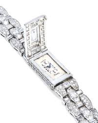 Find the perfect tennis bracelet at kay today. Art Deco Diamond Bracelet Watch Cartier