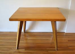 Some boos blocks and tables ship unassembled. Mcm Splayed Leg Table With Butcher Block Top 2 Picked Vintage