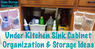 An under kitchen sink organizer is not a one size fits all. Under Kitchen Sink Cabinet Organization Ideas You Can Use