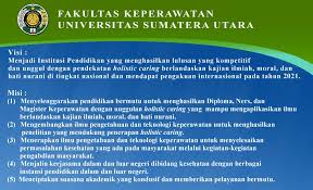 Contoh visi dan misi organisasi. Fakultas Keperawatan Visi Misi