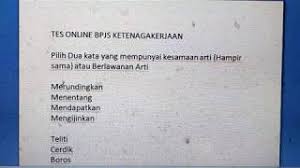 Check spelling or type a new query. Contoh Soal Bpjs Ketenagakerjaan Dan Pembahasan Tes Persamaan Part 1 Youtube