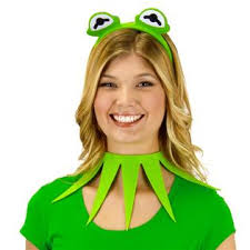 Enter the world of disney. Elope Inc Kermit The Frog Costume Kit Adult Teen Kids The Muppets Halloween Fancy Dress