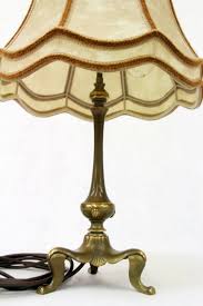 Tischlampe Stehlampe Flurlampe Laterne Antik Stil Shabby Messing