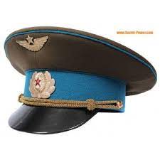 Russian Air Force Officer Visor Hat Gagarin Soviet Aviation Army Beret Hats For Men Military Hat