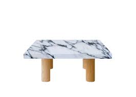 Using a cleverly engineered mechanism that extends the table to 5ft 3inches, the middle leaves can be slotted back into the table when not in. Small Square Arabescato Corchia Coffee Table Circular Oak