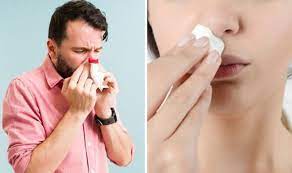 Why You Might See Blood When Blowing Your Nose The Simple Reason For Red Mucus Express Co Uk
