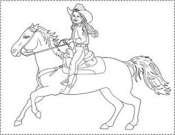 Free Coloring Pages The Little Cowgirl Coloring Page Princess Coloring Pages Horse Coloring Pages Coloring Pages