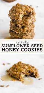 No Bake Sunflower Seed Butter Cookies With Honey Butternut Bakery Recipe In 2021 Fun Baking Recipes Butter Cookies Best Dessert Recipes