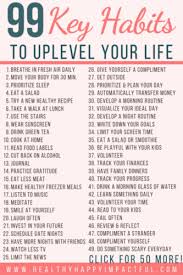 The Big List Of Habits To Improve Your Life In 2020 List Of Habits Healthy Habits Healthy Tips