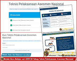 Pelaksanaan asesmen nasional terdiri dari tes literasi dan tes numerasi. Materi Soal Dan Referensi Jawaban Bimtek Guru Belajar Seri Akm Sd Tahap Teknis Pelaksanaan Asesmen Nasional