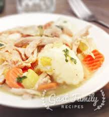 Bisquick Dumplings In Crock Pot Creamy Crock Pot Chicken And Dumplings Recipe Chicken Soup Recipes Recipes Chicken And Dumplings