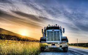 Download Wallpapers Peterbilt 379 Hdr Trucks Road Usa Peterbilt Besthqwallpapers Com Peterbilt Trucks Semi Trailer Truck