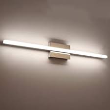 Contemporary bathroom by jamie bush & co, via. Temgin Bathroom Lighting Fixtures Led Vanity Lights 36 Inch Vanity Light Fixtures Modern 20w Over Mirror Wall Light Indoor Neutral White 4000k Wall Lamp Chrome Amazon Com