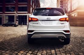 Beginning with 2017 models, extensive structural reinforcement. Bodycolor Rear Spoiler With Led Center High Mount Stop Light Comes Standard In All 2018hyundaisantafesp Hyundai Santa Fe Sport Santa Fe Sport Hyundai Santa Fe