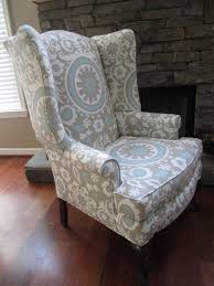 Souzani Inspired Gray Blue Fabric Accent Chairs Family Room Accent Chair Chair