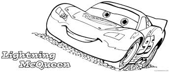 Lightning mcqueen's coloring pages display exciting episodes from the animated series cars. Lightning Mcqueen Coloring Pages Printable Coloring4free Coloring4free Com