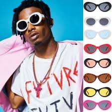 Storycoast Retro Oval Kurt Cobain Clout Goggles (2 Pack) India | Ubuy